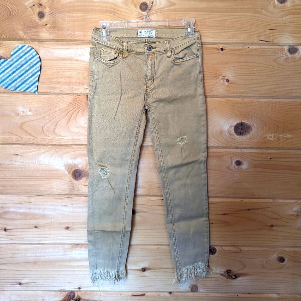 Golden jeggings
